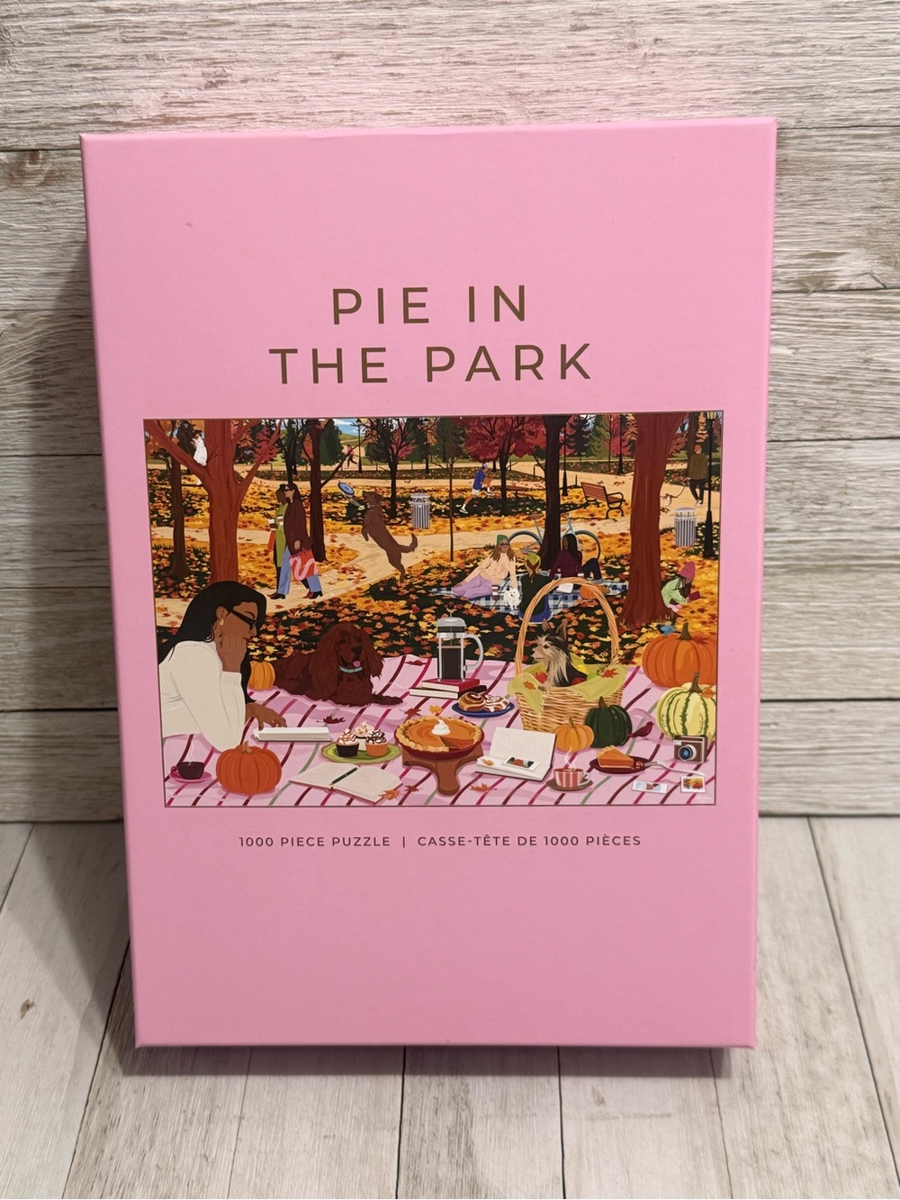 Hobbry Pie in the Park Pink Puzzle Box – Home Party Supplies
